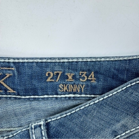 Buckle Black Skinny Jeans - Picture 7 of 9